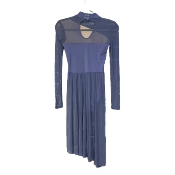 WEISSMAN Periwinkle Dance Recital Dress Flowy and Very Elegant Adult Small - Picture 2 of 6